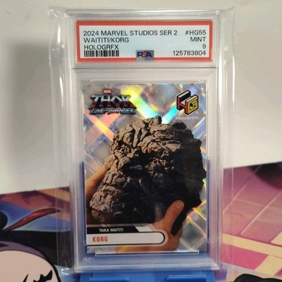 2024 UD Marvel Studios Series 2 HoloGRFX Korg Taika Waititi #HG55 PSA 9