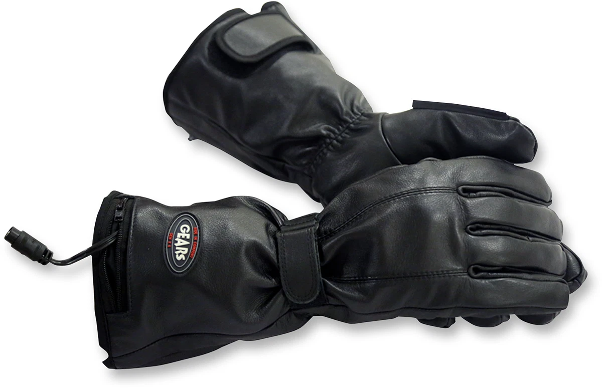 GEARS CANADA Gen X-4 Warm Tek Heated Gloves Black Medium 100313-1-M
