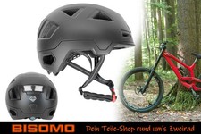 Helm mit Beleuchtung USB vorn hinten Fahrrad ...
