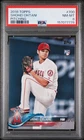 2018 Topps Shohei Ohtani #700 "Pitching" Rookie Card PSA 8 NM-MINT