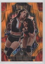2023 Panini Select WWE Premier Level Orange Flash Prizm Yulisa Leon #117 7rf