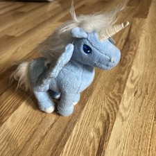 2003 Neopets Limited Too Blue Uni Plush Doll 20cm