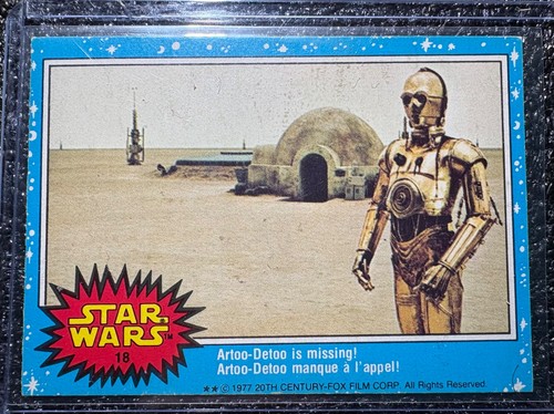 1977 OPC Star Wars #18 Artoo-Detoo is missing! — Raw