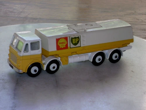 VINTAGE 1963 DINKY SUPERTOYS LEYLAND OCTOPUS BP SHELL FUEL PETROL TANKER TRUCK