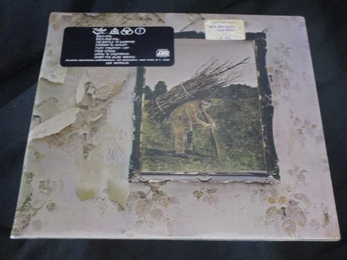 Led Zeppelin IV Sealed Vinyl Record LP USA 1971 Hype Stickers 1841 Broadway New