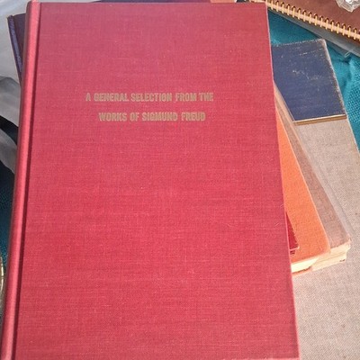 Sigmund Freud General Selection Works HC Liveright 1957 1st Ed Ex-Library