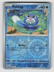 Poliwag 060/165 Reverse Holo Common Scarlet & Violet 151