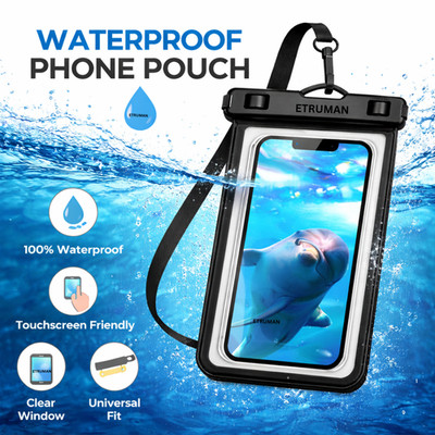 Wasserdichte Hülle Unterwasser Handy Cover Dry Bag Universal Tasche für Smartphones