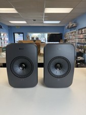KEF LSX II LT Wireless HiFi Speakers Set Of 2 - Gray Color