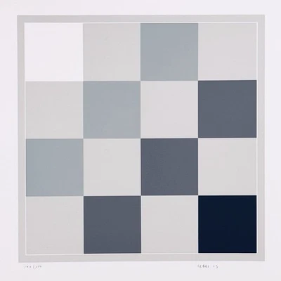 Original Arnulf LETTO Serigraphie Handsigniert Nummeriert 1969 Siebdruck Op Art - Bild 1 von 4
