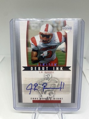 2005 Upper Deck Rookie Debut #DI-JR J.R. Russell Debut Ink Auto