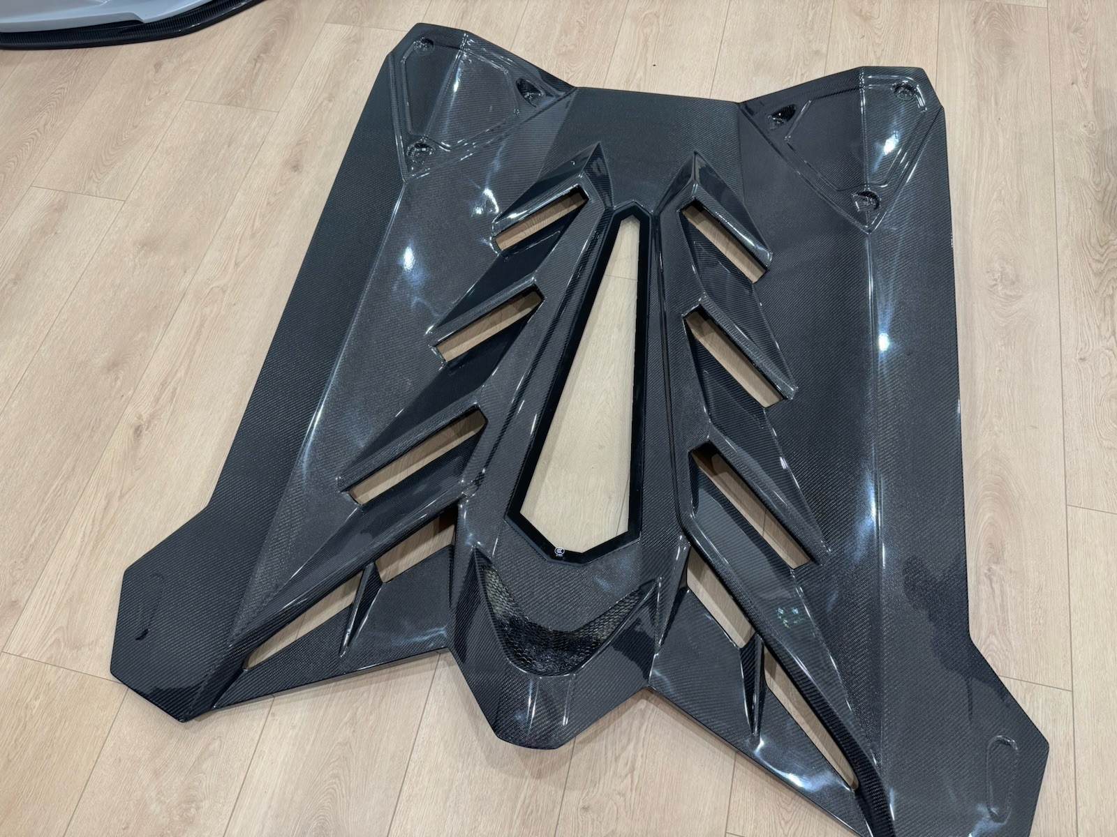 Lamborghini Aventador SVJ Style Dry Carbon fiber Engine Lid Cover USA Stock