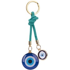 BCS Evil Eye Keychain Bag Charm - Good Luck  Protection Amulet - Car Keyring...
