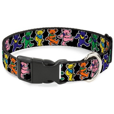 Buckle-Down Clip Collar - Dancing Bears Black/Multi Small 9-15''