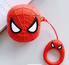 Cartoon Spider-man Headphones Case for Airpods Pro 2 Soft Silicone Protective