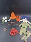 Lot Of Vintage 1960s 12" GI Joe Accessories, Guns, Clothing, Ect.