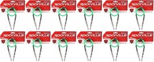 12 Rockville RCGT1.5G 1.5' 1/4" TS to 1/4'' TS Guitar/Instrument Cable