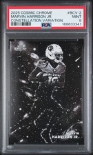 2025 TOPPS COSMIC CHROME CONSTELLATION VARIATION MARVIN HARRISON JR. PSA 9