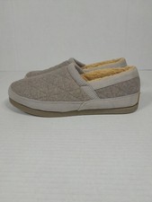 ROCKPORT Veda Comfort Slippers Slip on Taupe Women Sz 10