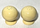 New ListingVTG Fiestaware Yellow Salt & Pepper Shakers Homer Laughlin Fiesta