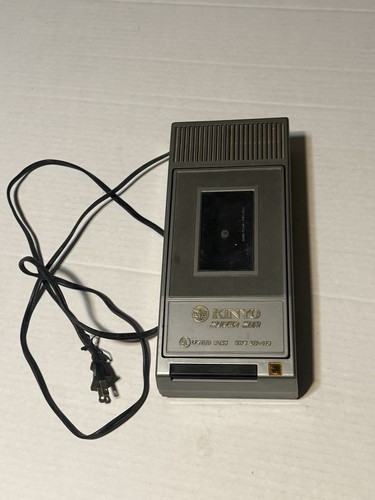 KINYO UV-413 1-Way VHS Cassette Rewinder - UNTESTED Retro Tape Rewind