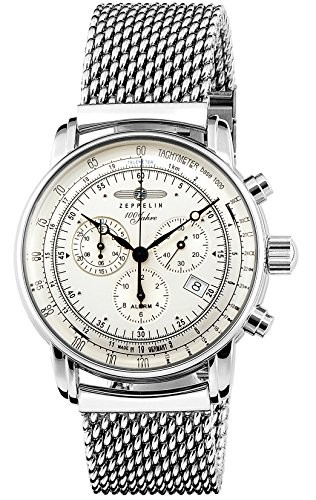 [Zeppelin] Watch 100th Anniversary Model Silver Dial 7680-M1 Parallel ...