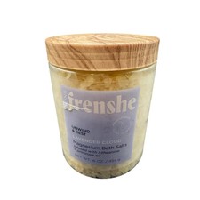 Frenshe Magnesium Bath Salts Lavender Cloud Unwind  Rest jar 16 Oz / 454 g