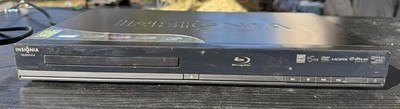 Insignia NS-BRDVD4 Blu-Ray DVD Player Tested Works READ Power Cord Damage