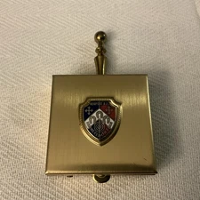 Vintage Hammersmith Farm Newport RI Matchbox Cigarette Enamel Crest JFK Retro