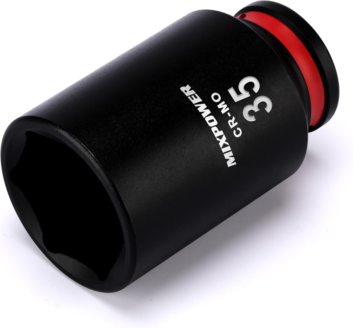 MIXPOWER 1/2"" Drive Deep Impact Socket, CR-MO, 35mm, Metric, 6 Point, Axle Nut