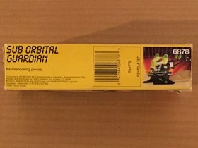 Lego 6878 Sub Orbital Guardian - 100% Complete with Box and Instructions
