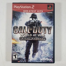 Call of Duty World at War Final Fronts GH (PlayStation 2) - CIB - Tested