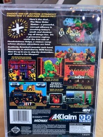 Revolution X [Sega Saturn] &ndash; Complete in Box (CIB)