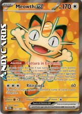MEOWTH ex 107/088 • Rara Segreta • Equilibrio Perfetto POR POKEMON