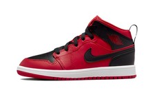 Jordan 1 Mid Reverse Bred PS Kids 640734-660 New Authentic