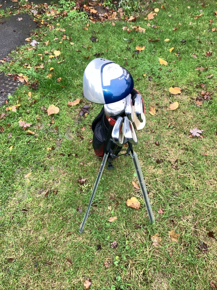 Ladies Golf Club Half Set Driver Hybrid 6-7-9 Pw Putter Pencil Stand Bag - Image 2 of 4