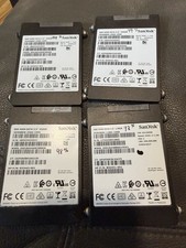 Lot Of 4 Sandisk 2.5 SSD