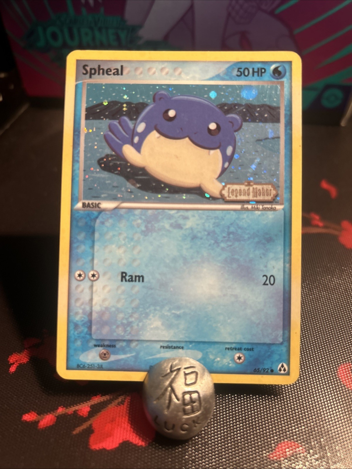 Spheal 65/92 EX Legend Maker Reverse Holo 2006 Pokemon TCG