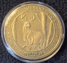 1995 Mille Lacs & Hinckley Onamia Minnesota Grand Casino of Ojibwe $5 Token
