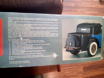 POCHER 1932 ROLLS ROYCE PHANTOM II SEDANCA COUPE LARGE 1/8 SCALE