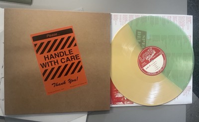 Love Fiend  Handle With Care  12  LP Color Vinyl In The Red John Dwyer Like New
