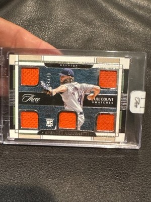 2024 Three And Two Baseball Spencer Arrighetti Full Count Swatches /32 Astros