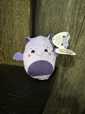 Squishmallows Zumirez the Bat McDonald  s Happy Meal Toy 2025 New Tags Purple
