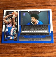 2023-24 Panini Contenders - Historic Draft Class Contenders Julius Erving #17