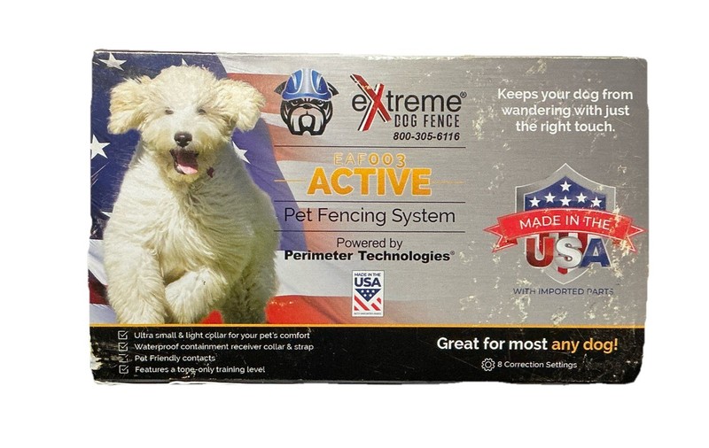 NEW  eXtreme Dog Fence Active Receiver Collar EAF-003 In-Ground Fence Collar