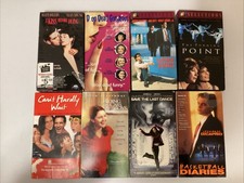 Lot Of 8 80s 90s Rom Com  VHS  - VCR Drew Barrymore Drop Dead Gorgeous Leonardo