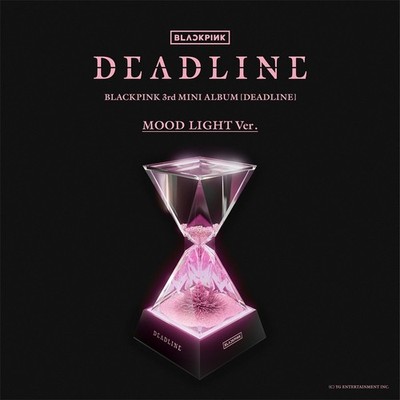 BLACKPINK DEADLINE 3rd Mini Album MOOD LIGHT Ver./CD+Lamp+4Card+