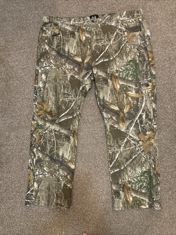 Realtree Pants Mens 2XL XXL Realtree Edge Camo Baggy Hunting Outdoors