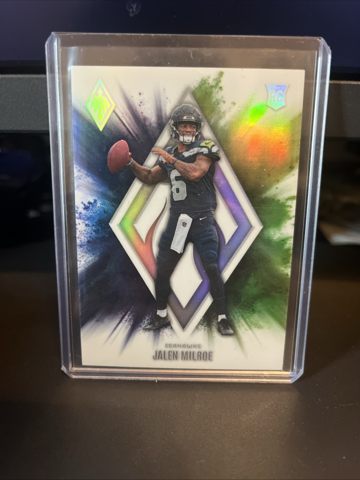 2025 Phoenix Jalen Milroe Color Blast SSP RC #9 Seahawks