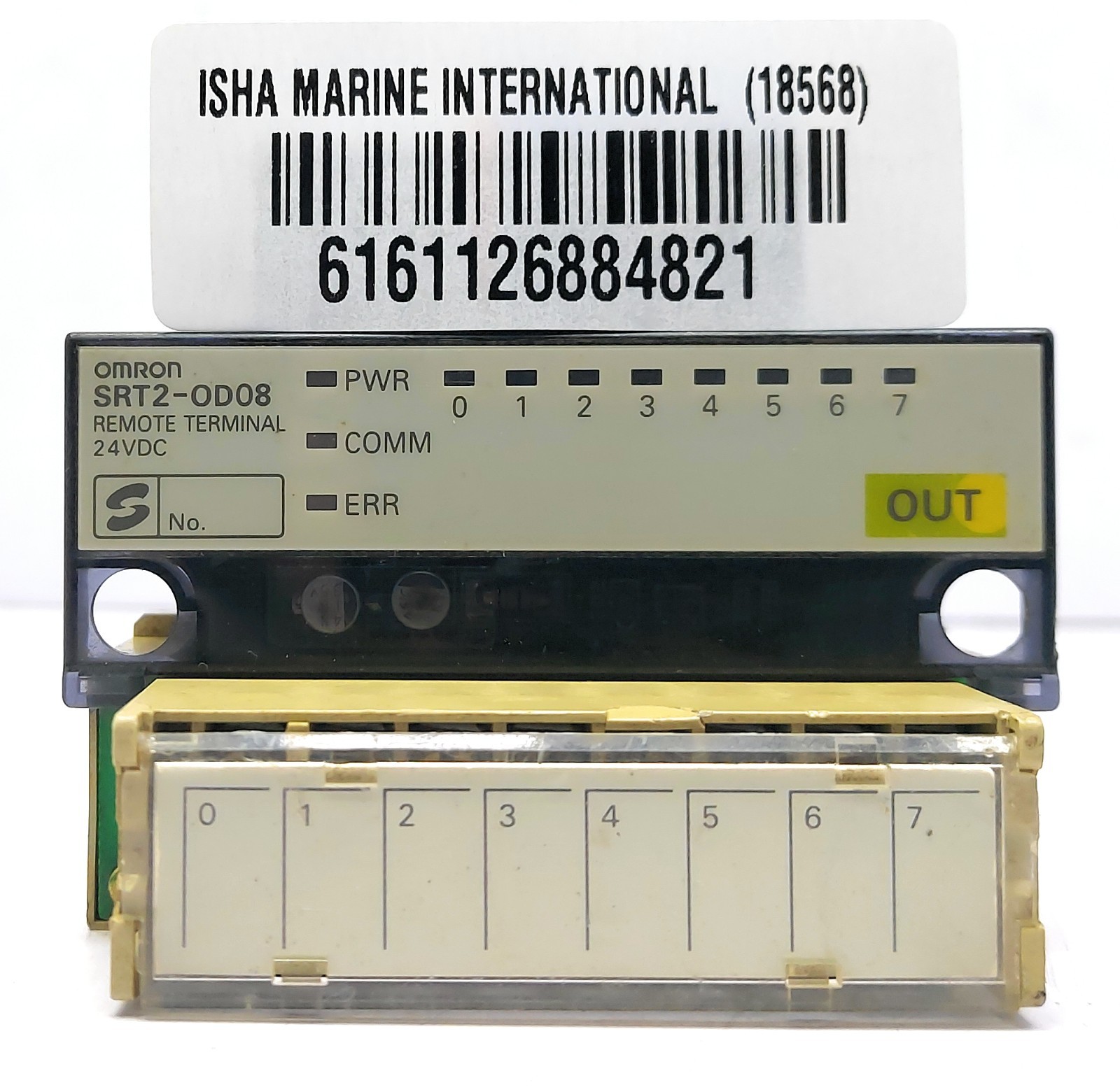 Unité De Sortie PLC Omron SRT2-OD08 Terminal À Distance 24VDC I/O Industriel